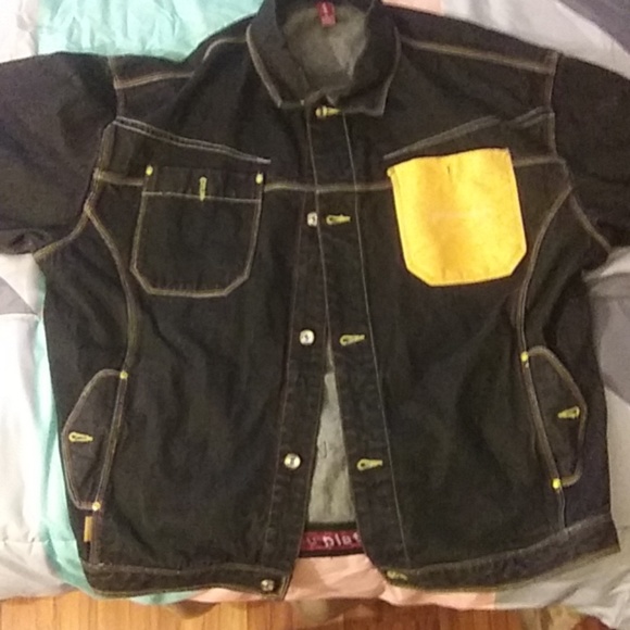 RevengeOfNerds Vintage. Platinum fubu jacket. - Picture 3 of 4